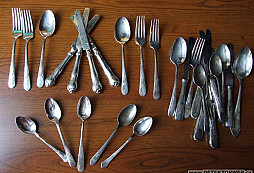 Stříbrné příbory