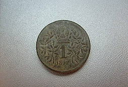 Koruna 1892 jako knoflík?