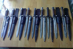 Bodáky Mannlicher mužstvo