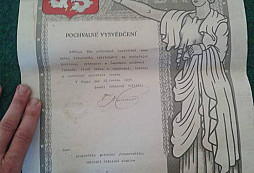 Diplom od B.V.K.