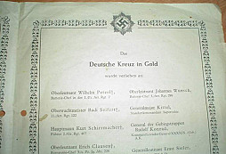 Ritířský kříž list.