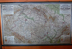 Půdovka - školní mapa