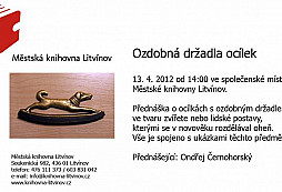 Přednáška o držadlech ocílky - Litvínov