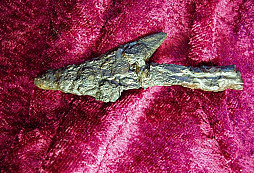 Keltský železný hrot šípu se čtyřhrannou tulejkou