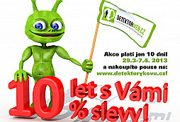 Detektorweb je s námi již 10 let!