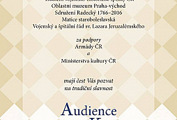 Audience u císaře Karla I. - pozvánka