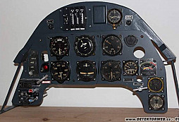 Palubní deska Messerschmitt Bf-109 F4