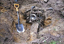 Bahno ukrývalo poklad z WW II.