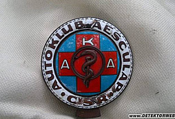 Autoklub Aesculap čsr. plaketa