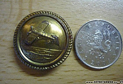 Knoflík s letadlem