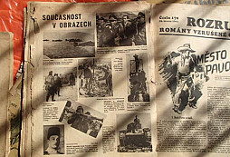 Časopisy z půdy "Rozruch" 1940 -41