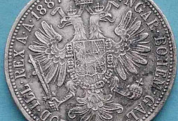 Pražský grošík - určí někdo + 1 Florin 1887