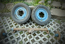 Náprava na německé staroauto podruhé