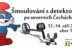 Pozvánka na setkání Šmoulování s detektorem po severních Čechách