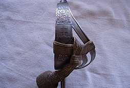 Šabla pre dôstojníkov četníctva Slovenského štátu