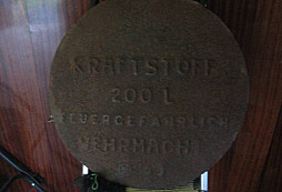 Známka wehrmacht, 200 L kraftstoff