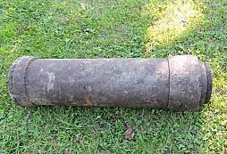 Část z rakety Nebelwerferu?