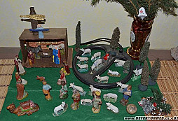 Netradiční betlém a pozdrav od jezevce