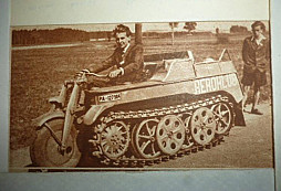 Určení pásové motorky