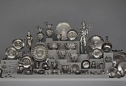 Poklad z Berthouville byl restaurován a vystaven