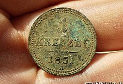 1 Kreuzer 1851 A