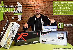 Ceny v tombole na setkání hledačů Sloup 2015 za 124.000 Kč!!!