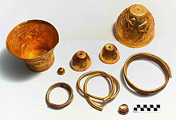 Zlatý skytský poklad nese stopy opia a konopí