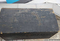 Železničářská přepravní bedna z 1. republiky