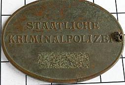 Odznak Staatliche Kriminalpolizei