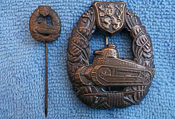 Sako na urcenie a odznaky Útocnej vozby