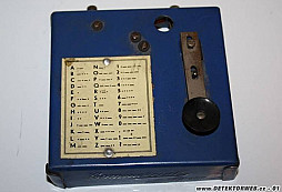Československý telefon + morse klíč