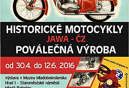 Výstava motocyklů JAWA - ČZ