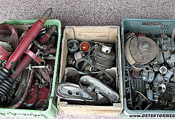 Vyklízení pozůstalosti- 3 bedny všehochuti