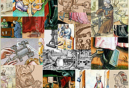 Středověké  závěsné zámky v obrazech a iluminacích