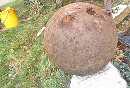 Určení železné koule