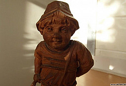 Ukázka ruční práce našich předků