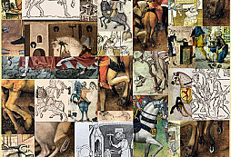 Středověké podkovy v obrazech a iluminacích