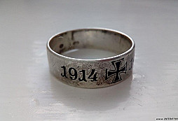 Patriotický prsten Ag