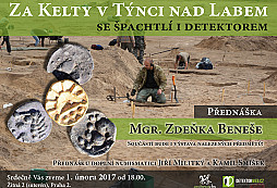 Za Kelty v Týnci n. L. se špachtlí i detektorem - přednáška