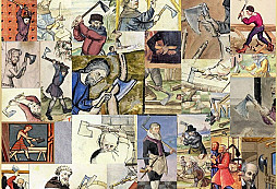 Středověké sekery v obrazech a iluminacích