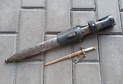 Bodák mauser a miniatura kordíku kriegsmarine