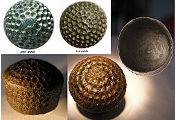 Náprstek z mosazného plechu - 16. století