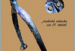 Železná jezdecká ostruha 17. století