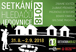 Setkání hledačů pokladů Jedovnice 2018