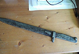 Mačeta RAD, náhradní bodlo a nůž VO 7