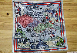 Šátek k 20. výročí založení republiky: SOUTĚŽ 1918 - 138
