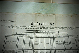 Finanční stráž / Gefallenwache 1836 - rozdělení jednotek