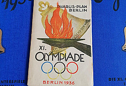 Olympiade Berlin 1936 - mapa