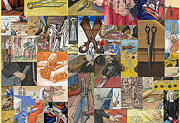 Středověké nůžky v obrazech a iluminacích