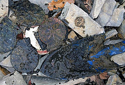 Záchrana policajtů před bagrem